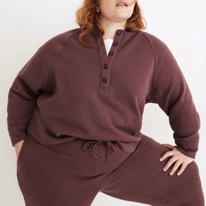 Madewell Better Terry Henley Sweatshirt